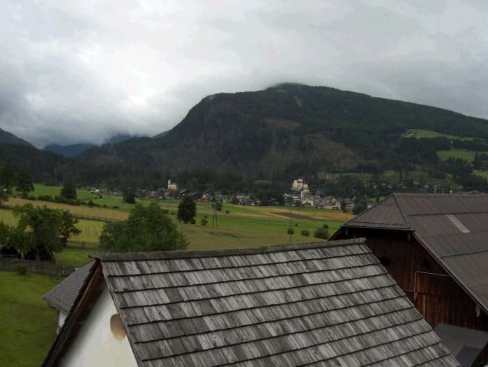 Le lungau sous la pluie